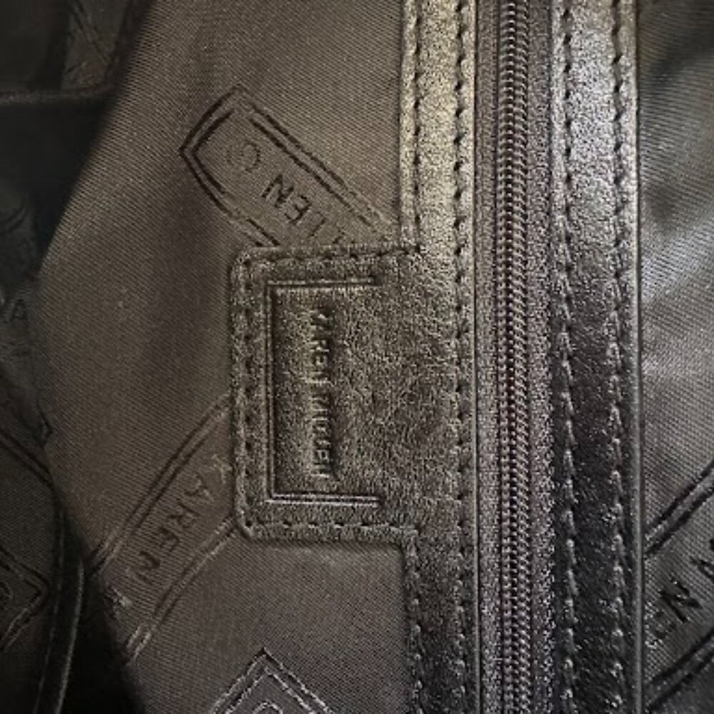 Karen Millen Suede and Leather Satchel - Picture 7 of 7